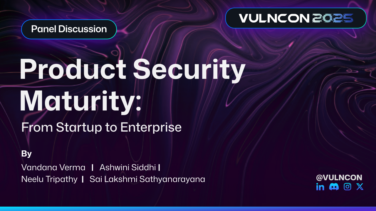 Product Security Maturity: From Startup to Enterprise